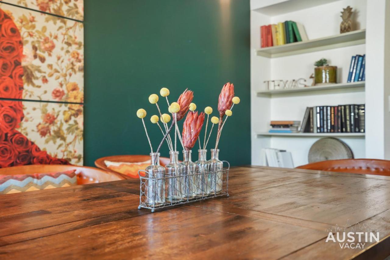 Ferienwohnung Stylish 4Br With Smart Tv And Free Garage Parking Austin Exterior foto